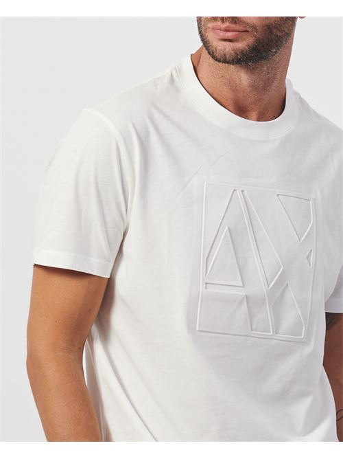 T-shirt uomo Armani Exchange in cotone con logo ARMANI EXCHANGE | 6DZTJH-ZJ8EZ1116